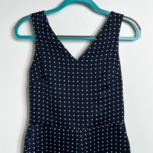 Banana Republic Polka Dot Twist Back Crop Jumpsuit - Picture 5 of 14